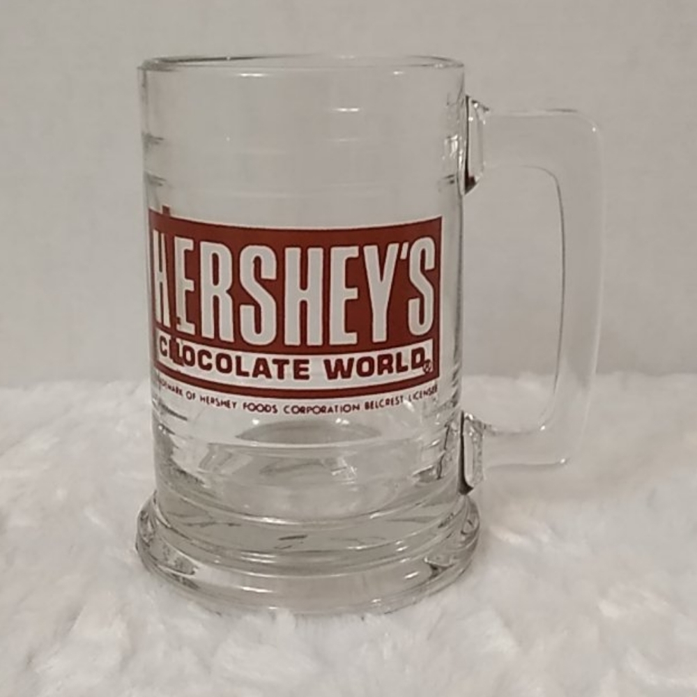 Hershey's World Glass Handled mug